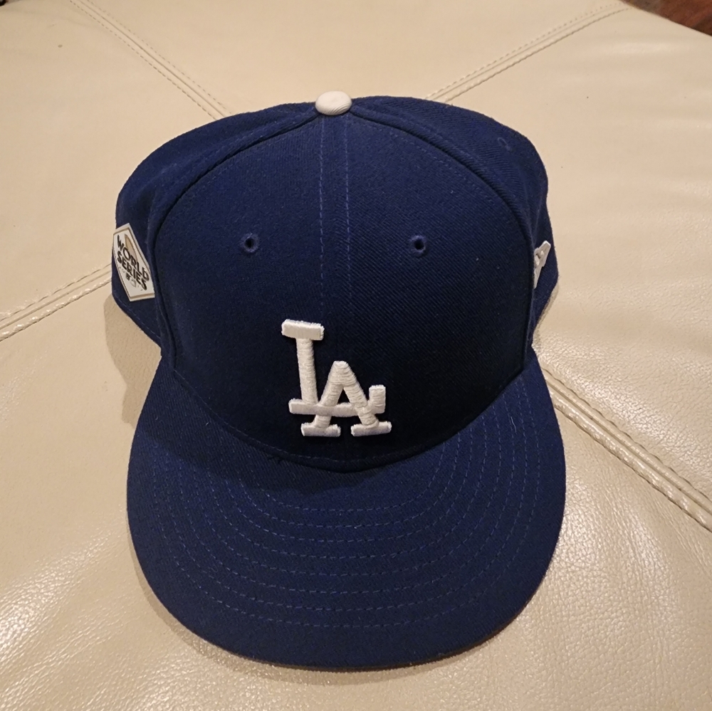 LA Dodgers New Era 59FIFTY World Series baseball Cap NWOT